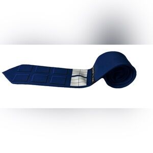 DR WHO BBC Necktie Mens Sci-Fi Geek College Humor Novelty Classic